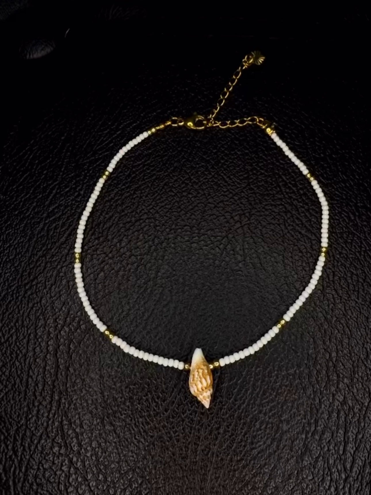 Brățară picior Shell Sun